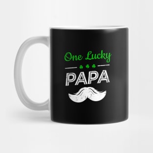 One Lucky Papa Mug